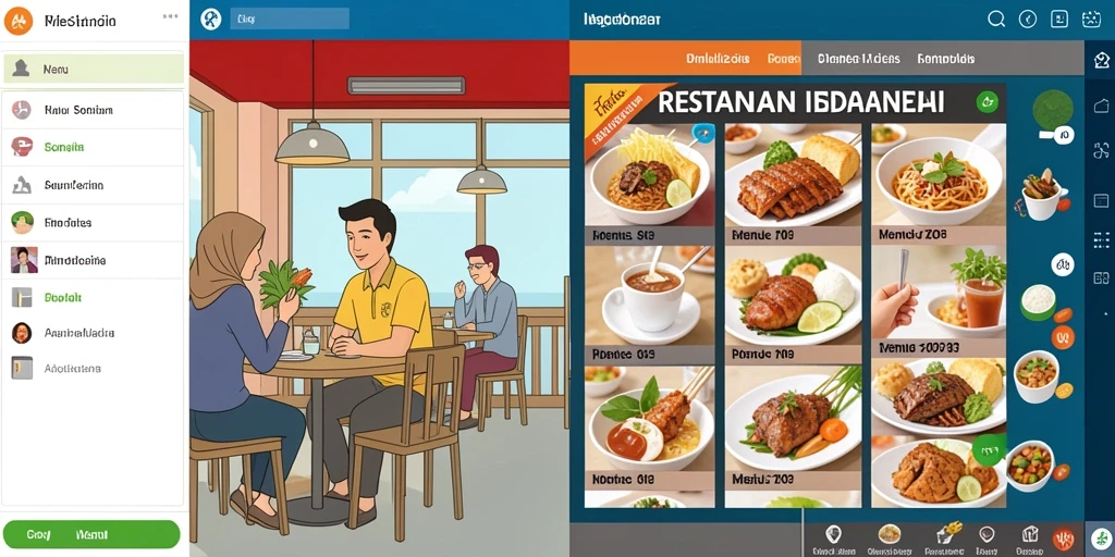 Tampilan antarmuka yang bersih dan user-friendly.