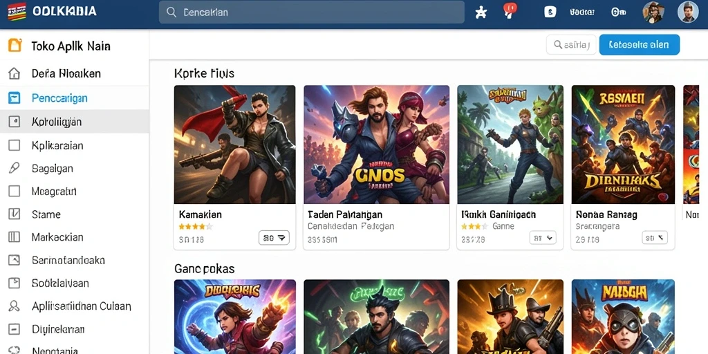 Tampilan antarmuka yang intuitif dan mudah digunakan.