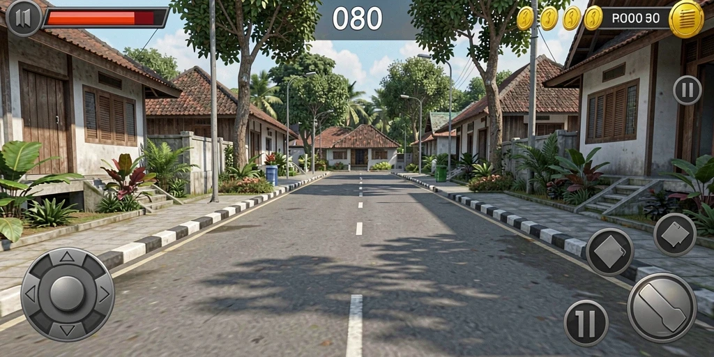 Tampilan awal yang menarik dan ramah pengguna.