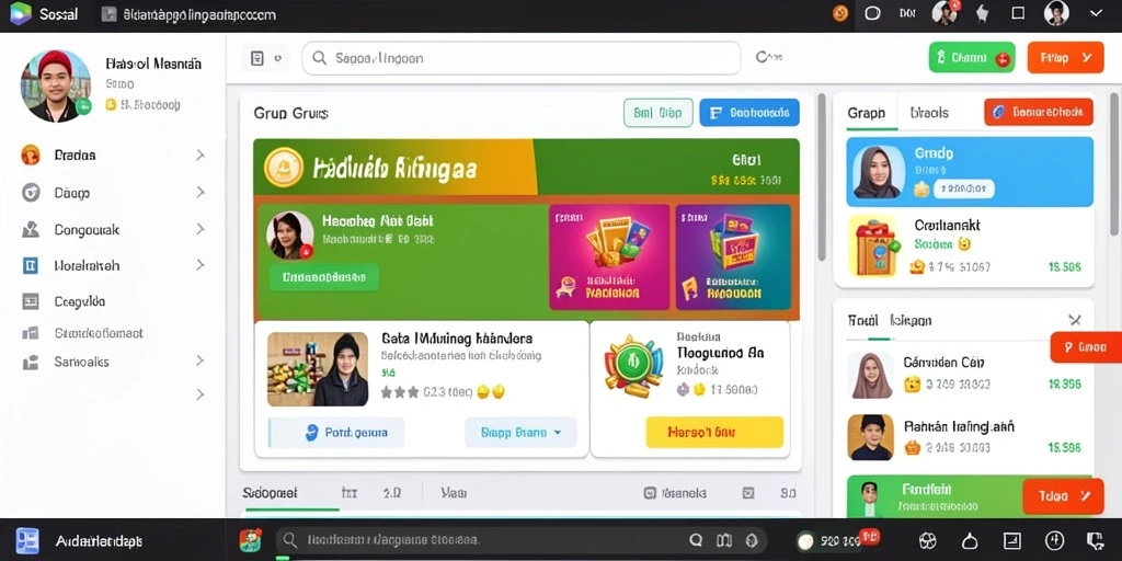 Tampilan grafis yang menawan dan colorful.